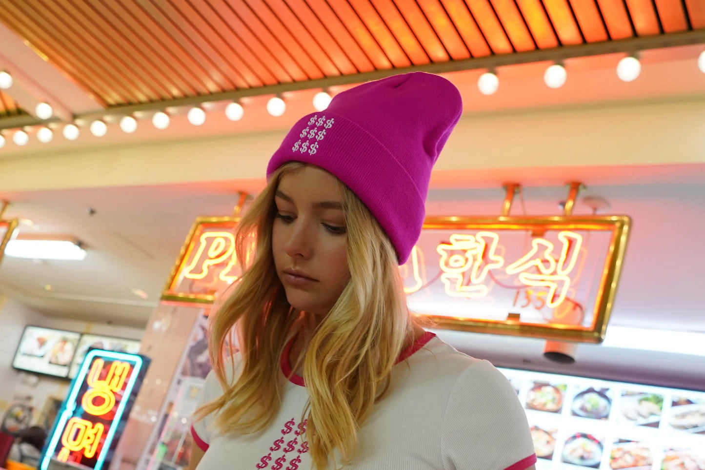 Sadboi Beanie - Pink